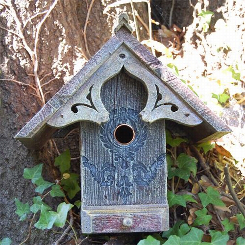 Heart & Eagle 1405 English Cottage Bird House