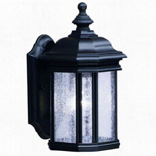 Kichler Lighting 9028bk Kirkwood Black Outdoor Wall Mount