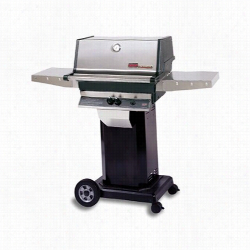 Modern Home Tjk2oco 40,000 Btu  Chef's Choice Heritage Gas Grill With 2 Folsing Shelves