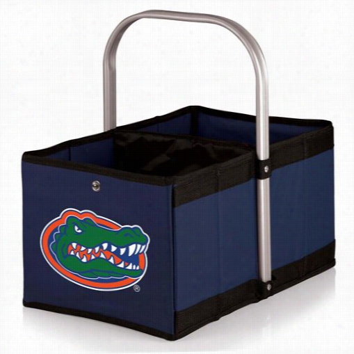 Picnic Time 546-00 Urban Univrsity Of Florida Gators Digital Print Basket In Navvy/slate