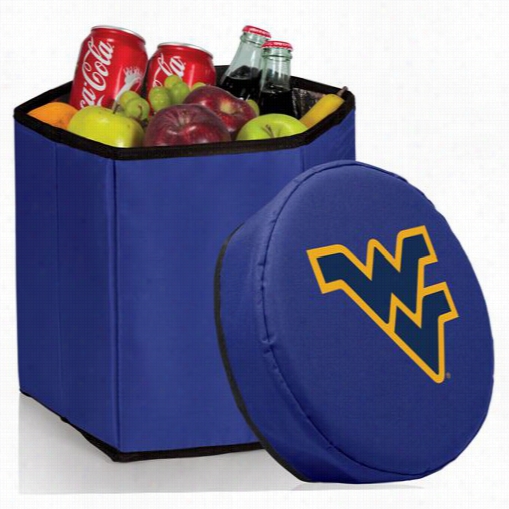 Picnic Time 596-00 West Virginia University Mountaineers Digital Rpint Bbongo Cooler And Seat
