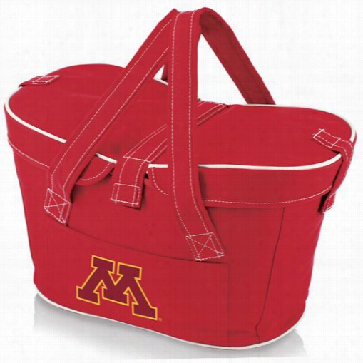 Picnic Time 599-0 0 Mercado University Of Minnesota Goden Gophers Digital Print Basket