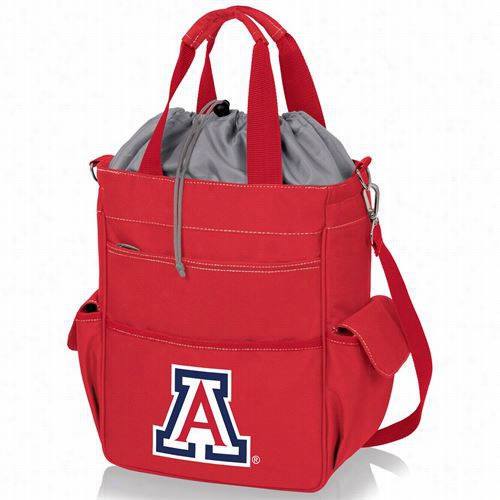 Picnic Time 614-00 Activo University Of Arizona Wildcats Digital Print Waterproof Tote