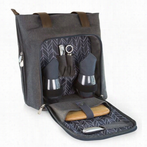 Picnic Time 616-60 Sonoma Wine Ne Cheese Tote