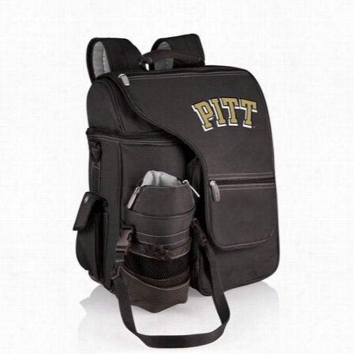 Picnic Time 641-00-175-504-0 Turimso University Of Pittsburgh Panthers Digital Print Backpac Kin Black