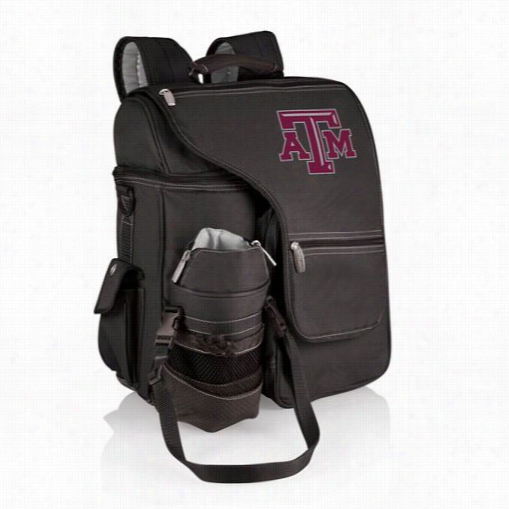 Picnic Time 641-90-175-564-0 Turismo Etxas A And M Aggies Digital Print Backpack In Black