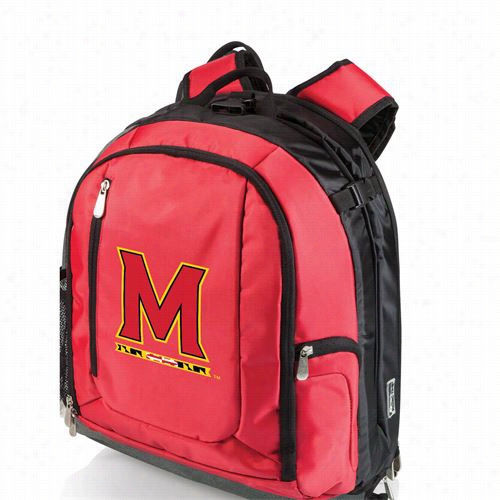 Picnic Time 730-00 Pt Navigator University  Of Maryland Digital Print Cooler Back Pack