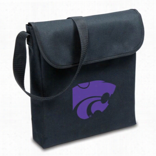 Picnic Time 774-00-175-254-0 V-grill Kansas State Un Iversity Wildcats Digital Pront Bbq Grill In Black