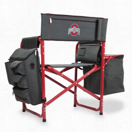 Picnic Time 807-00 Ohio State University Digital Print  Fusion Chair