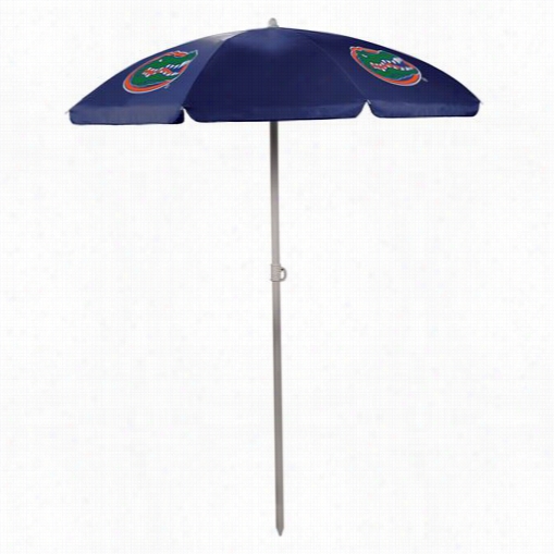 Picni Time 822-00-l38--164-0 University Of Florida Gators Digital Print Umbrella In Navy