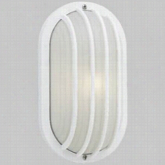 Progress Lighting P5705-30 Polycarbonate Mount  Incandescent 1 Light Wall Or Ciling Fixture In White