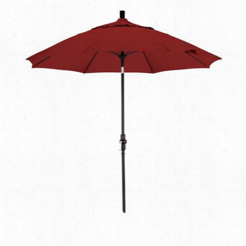 California Umbrella Gscuf908 9' Fiberglass Collar Ti Lt Market Umbrella