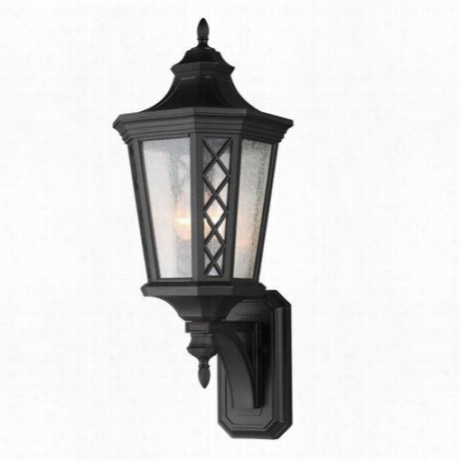 Feiss Ol9505tx B Wembley Park 27-5/8""h 3 Light Outdoor Wall Sconce In Textured Black