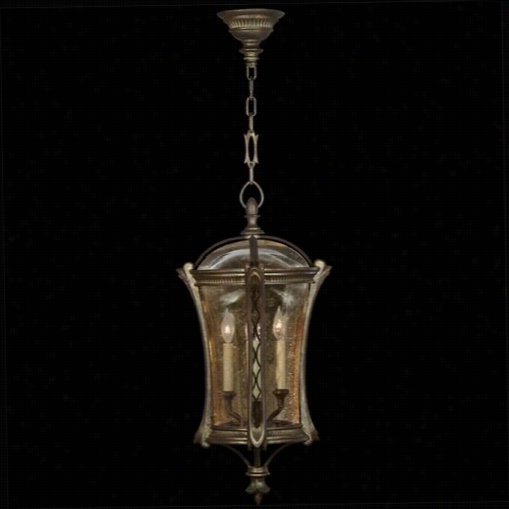 Fine Art Lamps 571882 Gramercy Park 4 Light Outtdoor Ear-ring In Agged Antique Gold