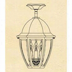 Hanover Lantern B1421 Medium Sturbridge 25w Per Socket 3 Light Outdoor Flushh Mount