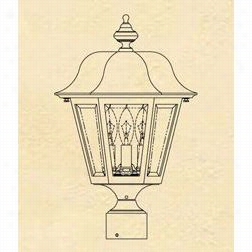 Hanover Lantern B4131 Mediuum Manor 25w Per Socket 3 Light Outdoo Post Lamp