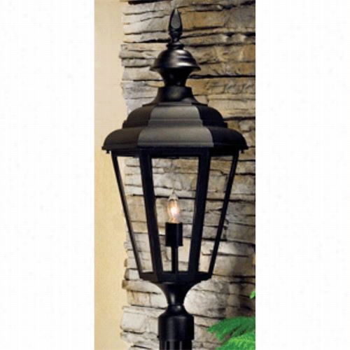 Hanover Lantern B9965 Comprehensive Six Sided Vakue Line 100w 1 Light Outdoor  Post Lamp