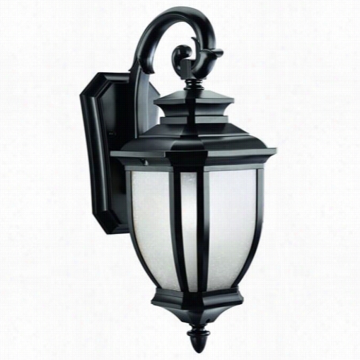 Kichler Lighting 9040bk Salisbury  Black Outdoor Wall Mount