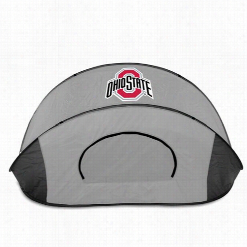 Picnic Tmie 113-00-10-544-0 Manta In Grey With Ohio State Buckeyes Digital Rpint