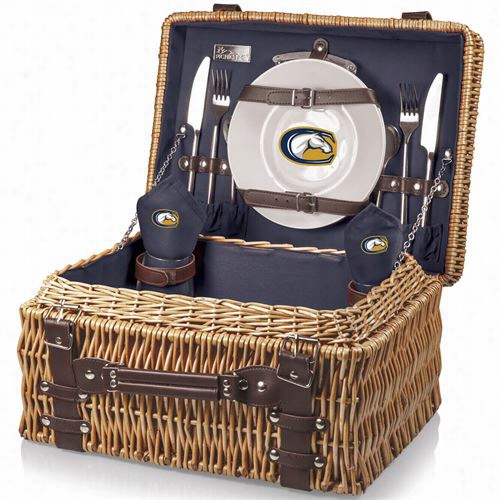 Picnic Time 208-40-138- 114-1 Champion Uc Davis Aggies Digital Print  Basket In Navy