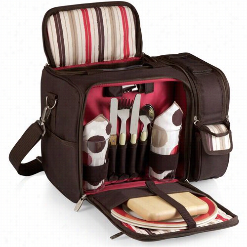 Picnic Time 504-42 Malibu Picnic Shoulder Pack Tote