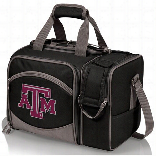 Picnic Time 508-23-175-564-0 Malibu Texas A And M Aggies Digital Print Tote In Black