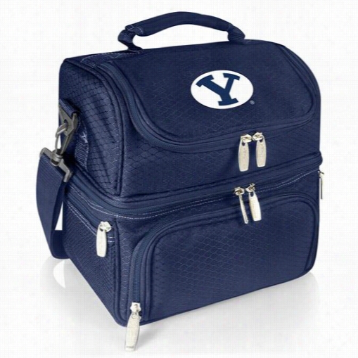 Picnic Time 512-80-138-714-0 Pranzo Brigham Young University Digital Print Personal Coo Ler In Navy