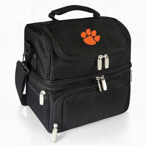 Picnic Time 512-80-175-104-0 Pranzo Clemson University Digitalp Rint Persobal Coller In Black