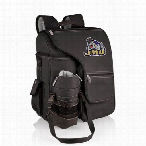 Picnic Time 641-00-175-814-0 Turisml James Madison U Dukes Digital Print Backpack In Black