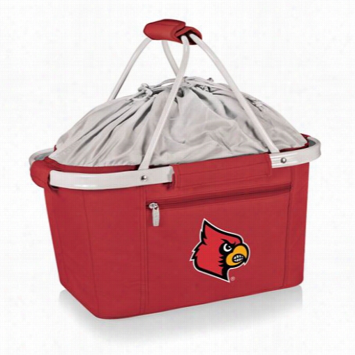 Picnic Timme 645-00-100-304-0 Metro University Of Louisville Cardinals Digital Print Basket In Red