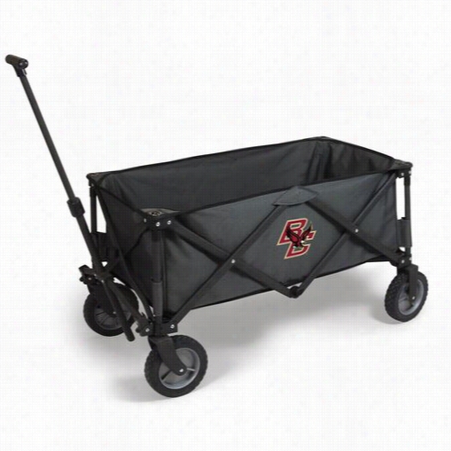 Picnic Time 739-00-679-054-0 Daventure Boston College Eagles Digital Print Wagon In Dark Grey/black