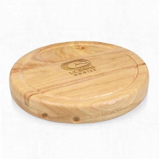 Picnic Time 854-00-505-113-1 Circo Uc Davis Aggies Engraved Chopping Board In Natural Wood