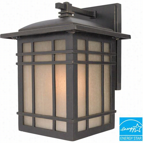 Quoizel Hc8407ibfl Hillcrest 1 Light Medium Energy Star Outdoor Wall Sconce In Imperial Bronze