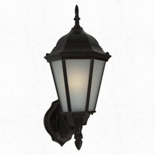 Sea Deceive Lighting 88941bl-78 2bakersville 1 Lifht Fluorescent Outdoor Awll Lantern In Heirloom Bronze