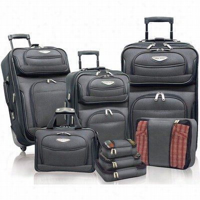 Traveler's Choice Ts6950 Amsterdam Ii 8 Piece Luggage Set