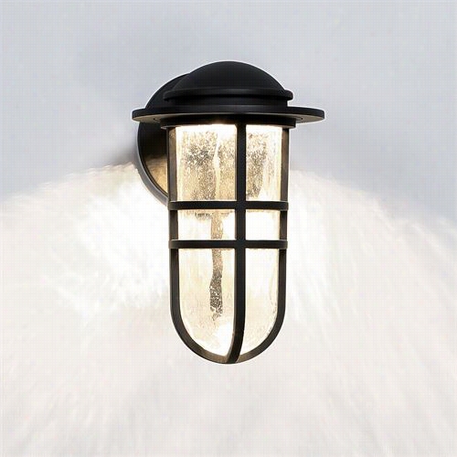 Wac Lighting Ws-w14513 Steampunk 13&quto;"; 1 Light Exterior Led Wall Sconce