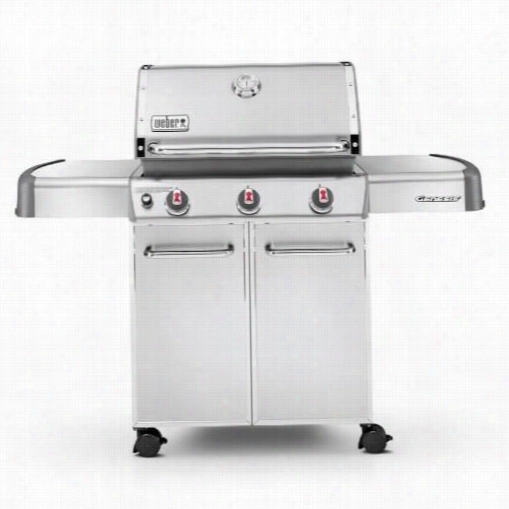 Weber 6550001 Genesis S-310 Stainless Steel Liquid Propane Gas Grill