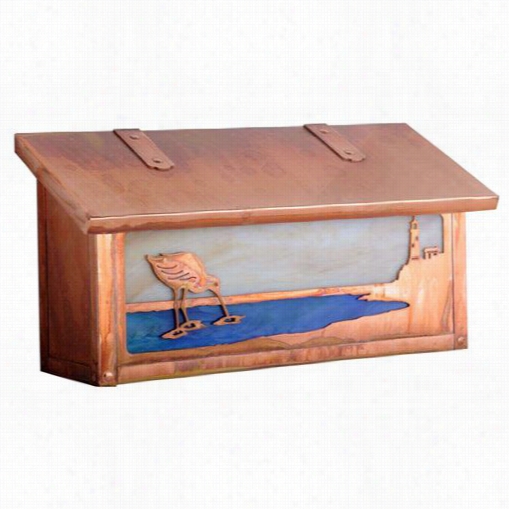 America's Finest Mailboxes Af-1752-op-ch Birds Horizontal Shorebird Mailbox