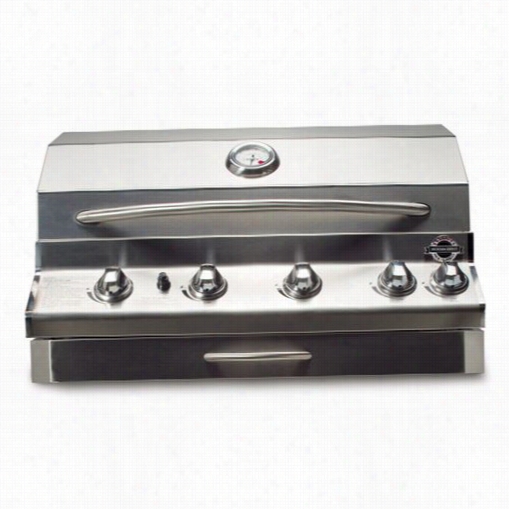 Jackson Girlls Jpg700bi-2 Premier 4 Burner Built In Gas Grill In Stainless Steel