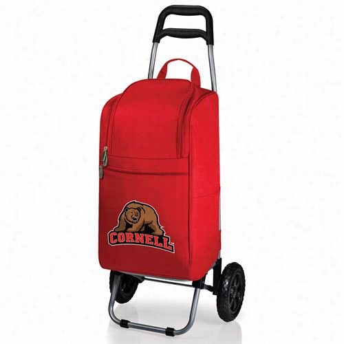 Picnic Time 545-00cornell University Bears/bigred Digitaall Print Cart Cooler