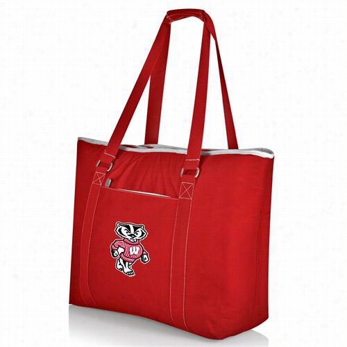 Picni C Time 598-00 Tahoe U Of Wisconsin Badgers Digital Print Cooler Tote