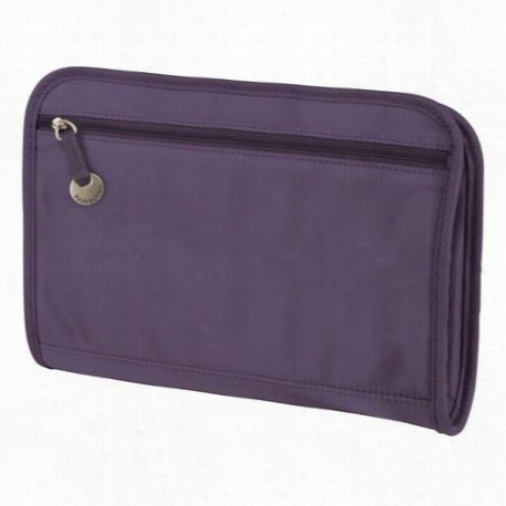 Travelon 2230713 Laeg Rfid Blocking Purse Organizer In Eggplant