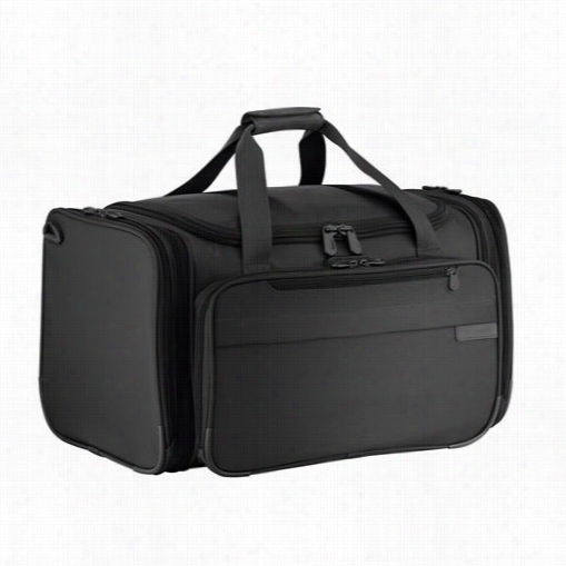 Briggs & Riley 640xbk Baseline Expandable Duffle Bag In Black