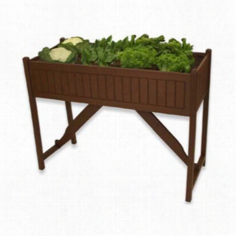 Eagle One Cg1014 50"" Garden 101 Recycled Plastic Planter