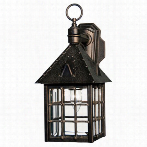 Hanover Lantern B8012rm Small Abington 60w 1  Light Exterior Wall Light