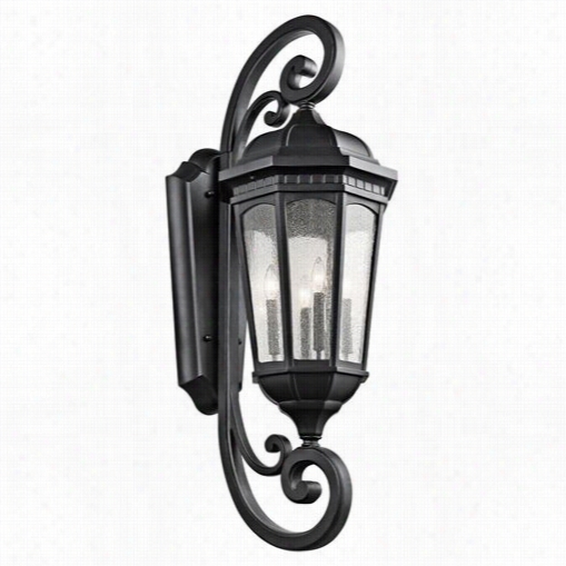 Kichler Lighting 9081 Courtyard 4 Light Outdoor Wall Sconce