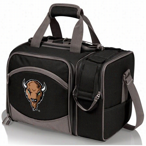 Picnic Time 508-23-175-892-0 Malibu Marshall University Thundering Herd Embridery Tote In Black