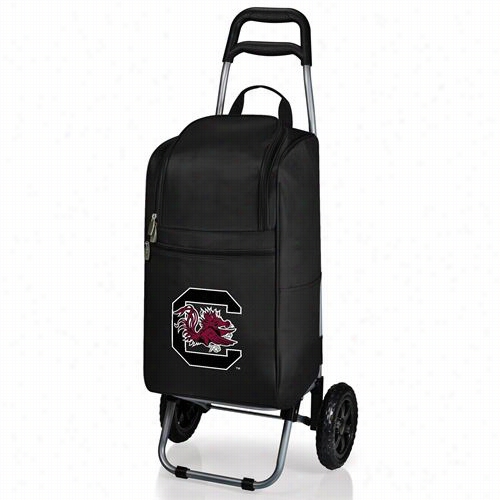 Picnic Time 545-00-175-524-0 University Of South Carolina Gamecocks Digital Print Acrt  Cooler In Blak