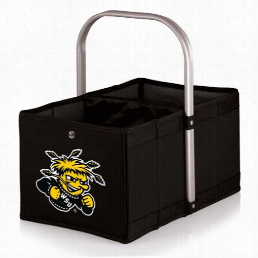 Picnci Time 546-00-179-014--1 Urban Wichiya State University Shockers Digital Prmt Basket I Black