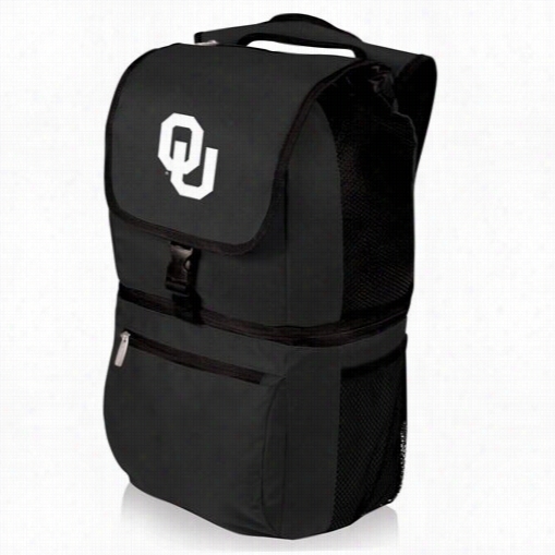 Picnnic Time 634-00-175-454-00 Zuma University Of Oklahoms Digital Print Backpack In Black